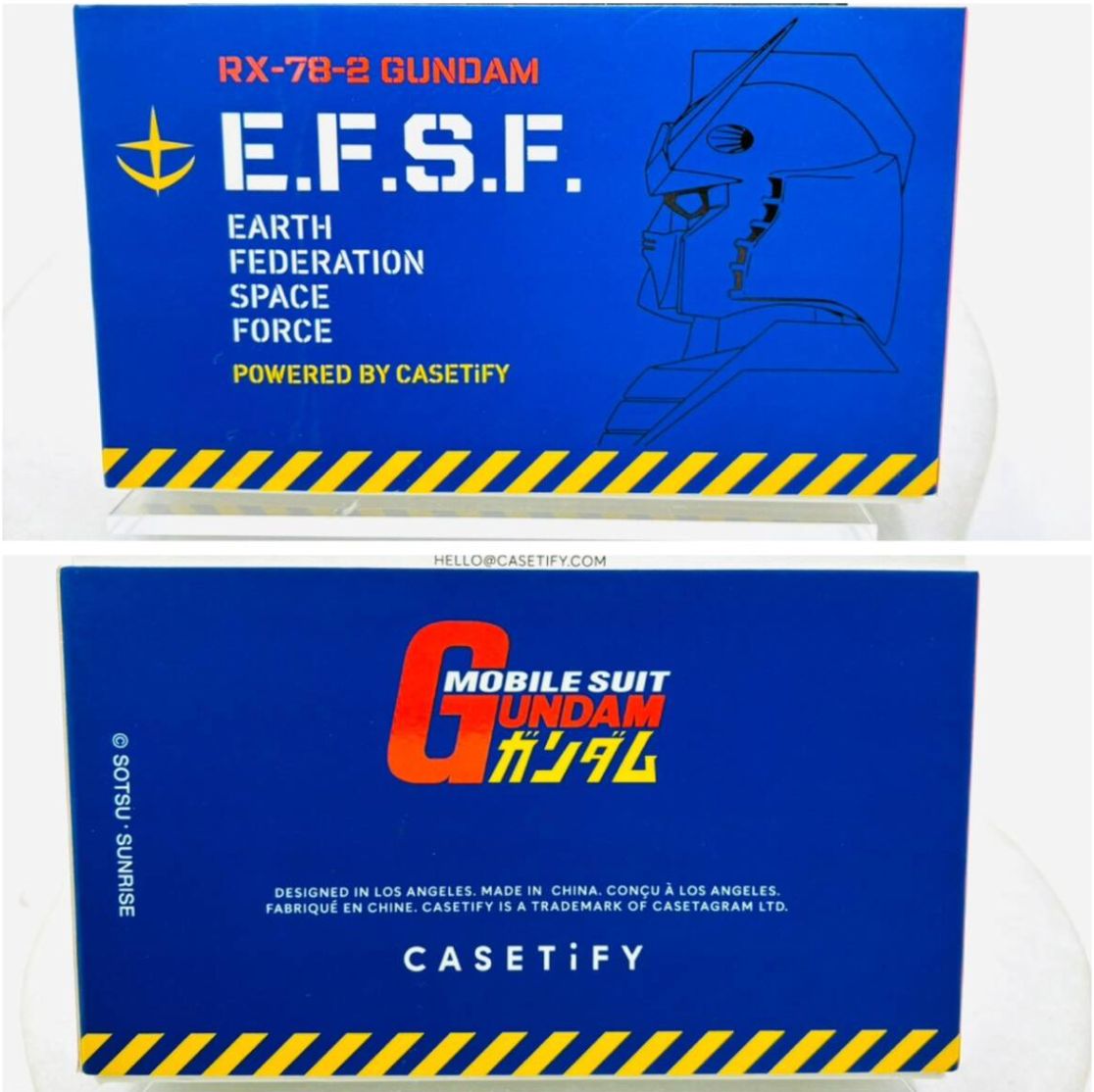 コラボ限定 CASETiFY × 機動戦士ガンダム RX-78-2 E.F.S.F. iPhone15