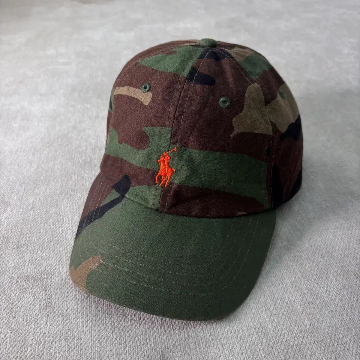 ポロ ラルフローレン カモフラ ミリタリー ベースボールキャップ