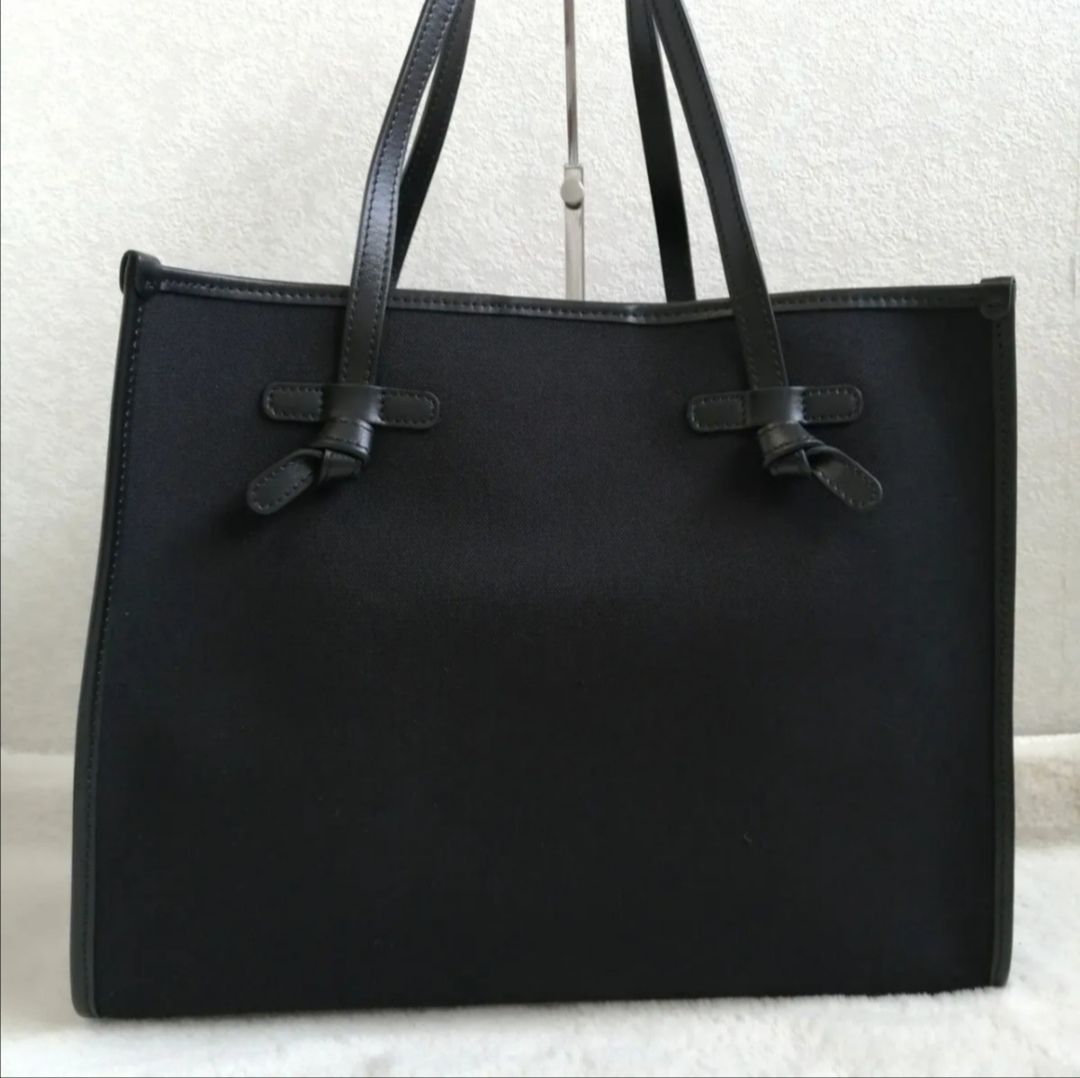 未使用☆ジャンニキアリーニ トートバッグ マルチェッラ M キャンバス