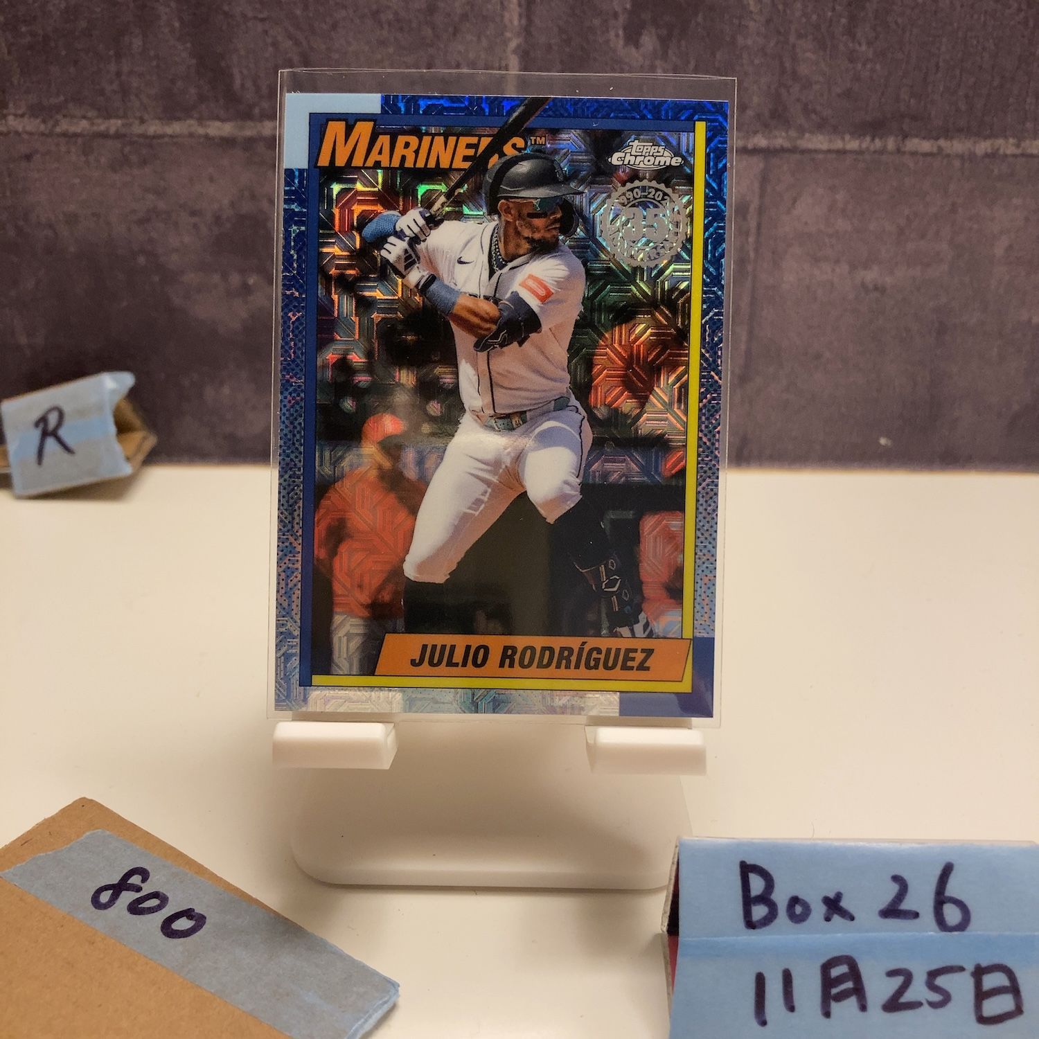 2024 Topps Chrome Julio Rodriguez Seattle Mariners 35th