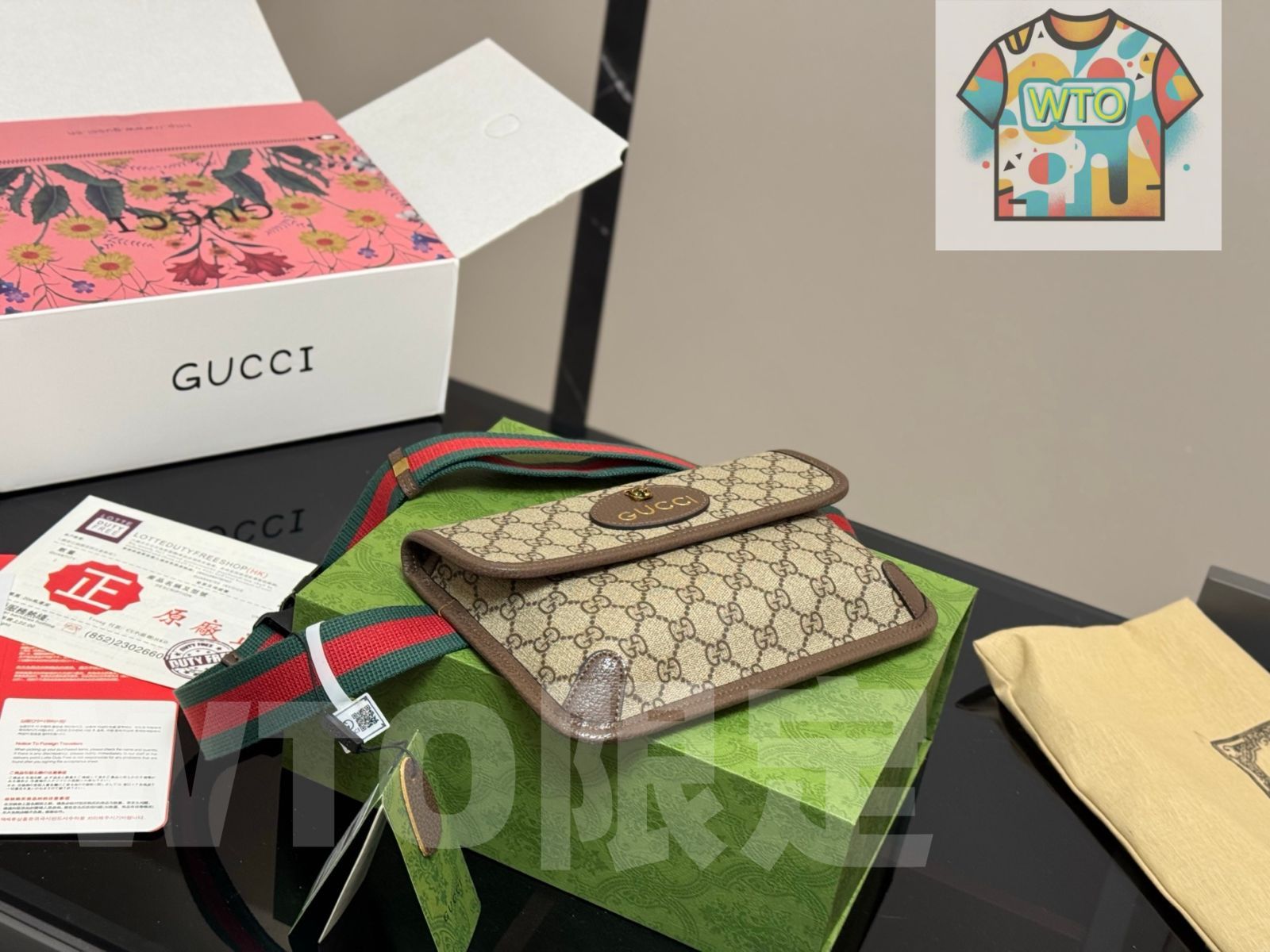 今日特価】Gucci Tiger Head Waist Bag | グッチ タイガーヘッド