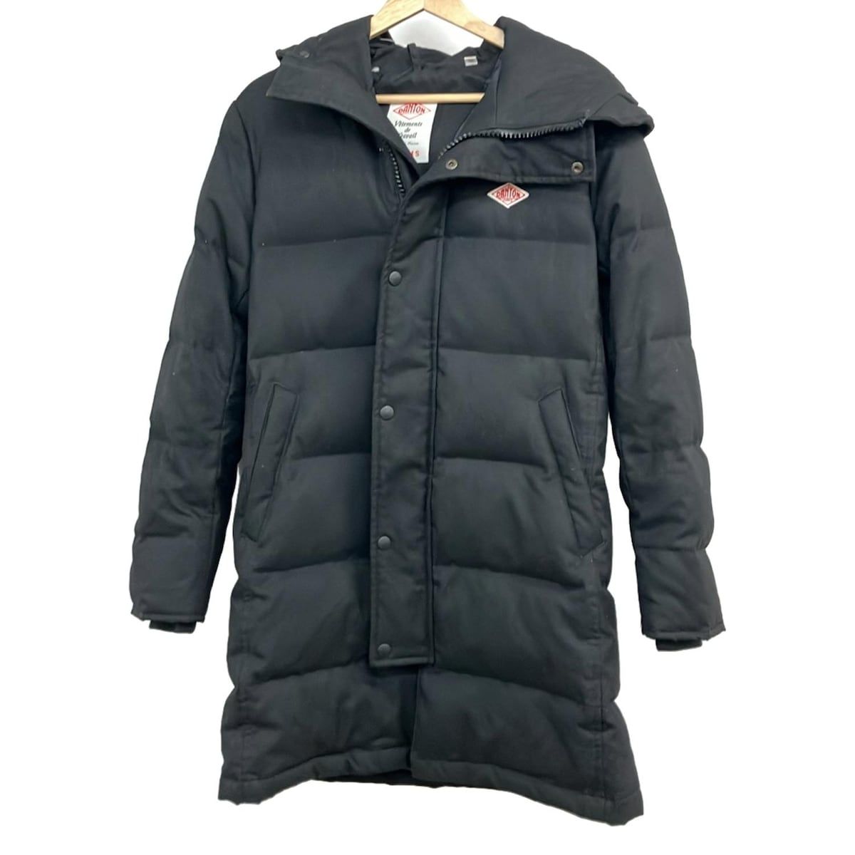 DANTON(ダントン) ダウンコート サイズ36 S レディース美品 - 黒 長袖