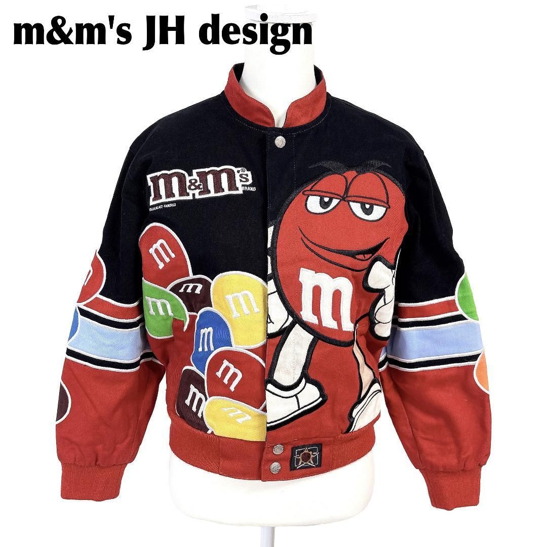 美品】 m&m's JH design レーシングジャケット L 赤黒 マーブル - メルカリ