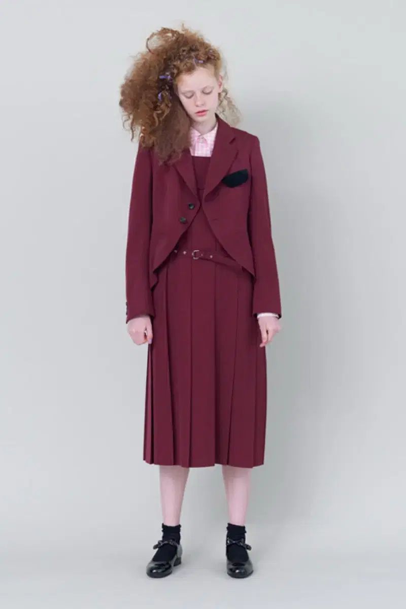 COMME DES GARCONS GIRL 꼼데가르송걸 ノースリーブ ベルト付き ONE