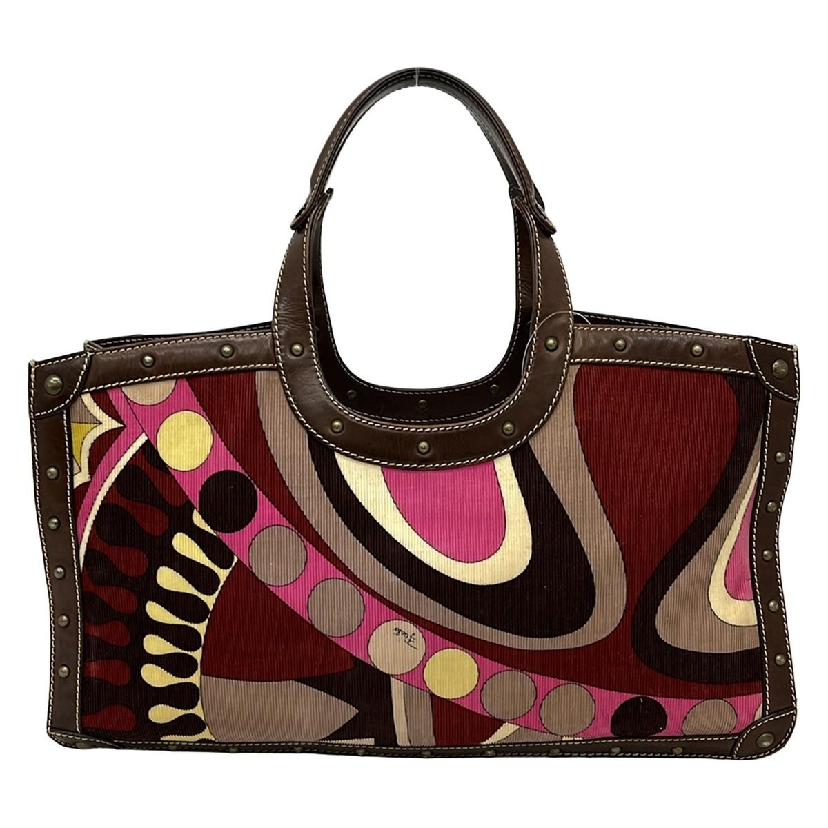 EMILIO PUCCI(PUCCI)(エミリオプッチ) トートバッグ - ダークブラウン