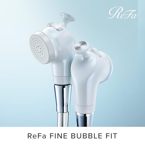 迅速に発送 ストア リファファインバブルフィット ReFa FINE BUBBLE FIT ホワイト ショッパー付き シャワーヘッド ナノバブル 節水 保湿 小型シャワーヘッド