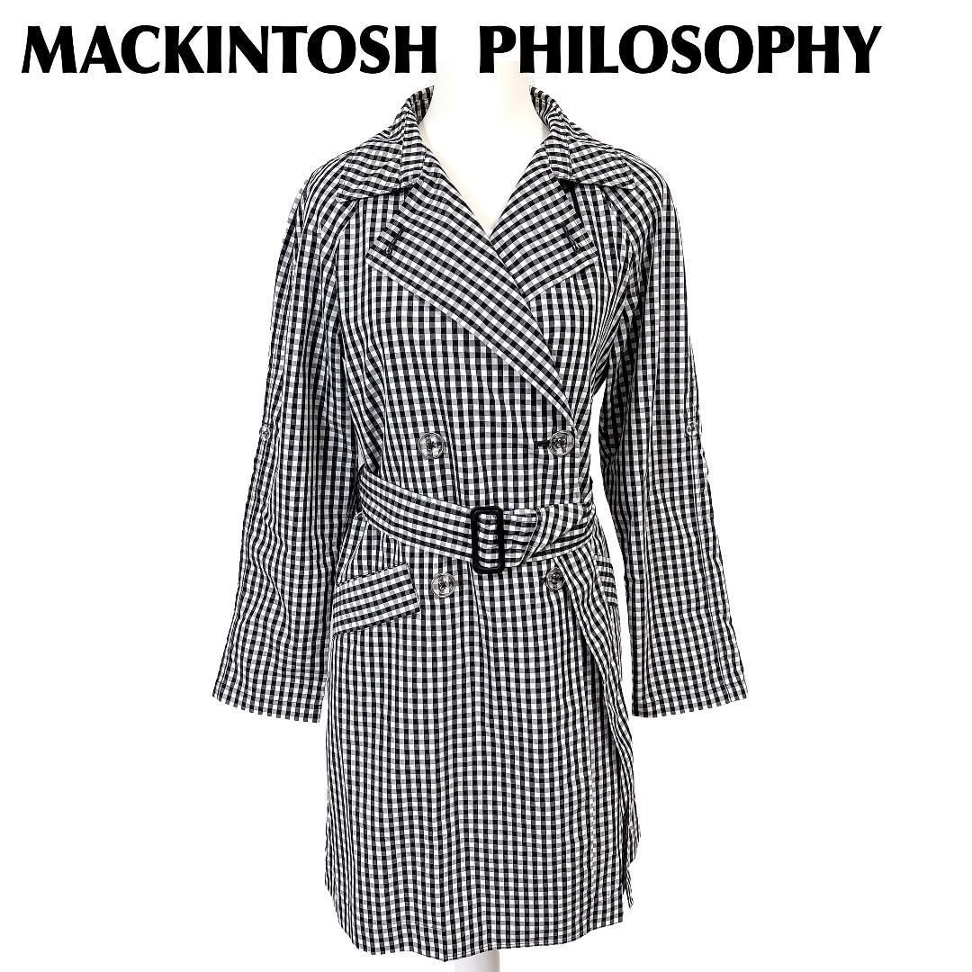 【美品】MACKINTOSHPHILOSOPHYダブルトレンチコート 38サイズ 美品】 MACKINTOSH PHILOSOPHY ダブルトレンチコート 38 - メルカリ