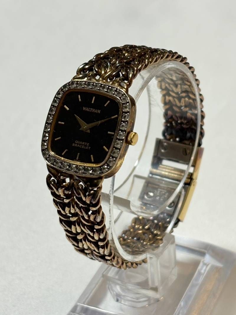 Waltham ウォルサム 57115 クォーツ 腕時計 0.925 silver シルバー