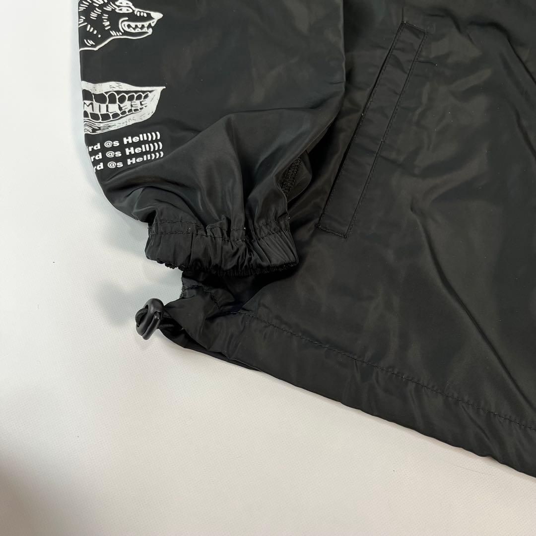 DIESEL グラフィック ナイロンジャケット ブラック Mサイズ相当 - メルカリ