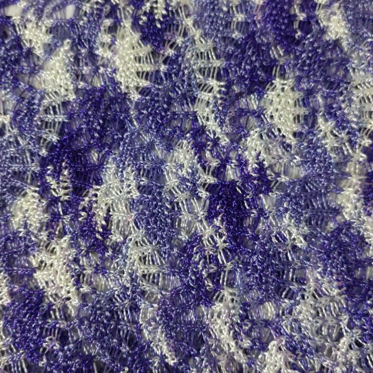 MISSONI(ミッソーニ) アンサンブル レディース美品 - パープル×白