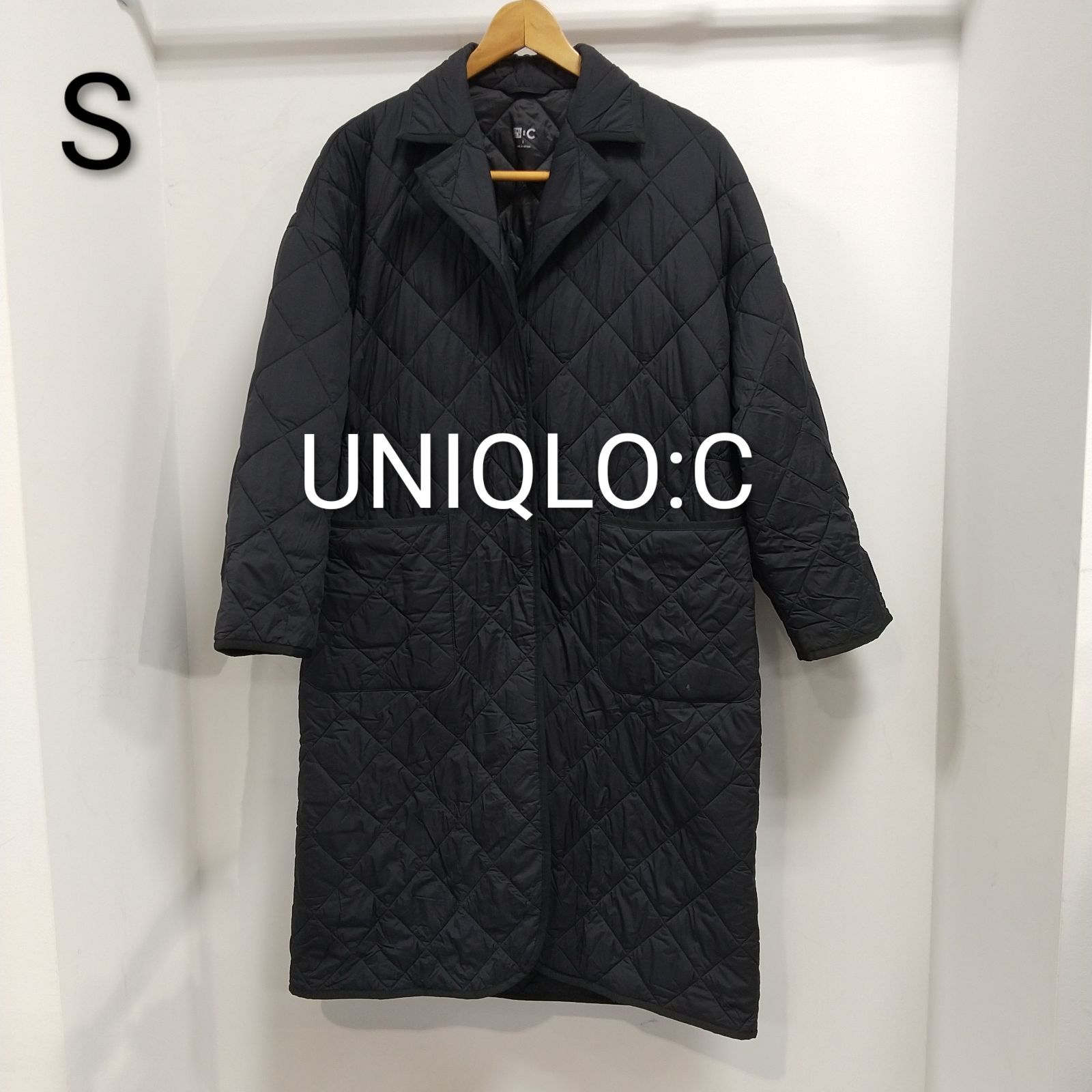 ks102◇UNIQLO:C ユニクロシー パフテックロングコート キルティング 