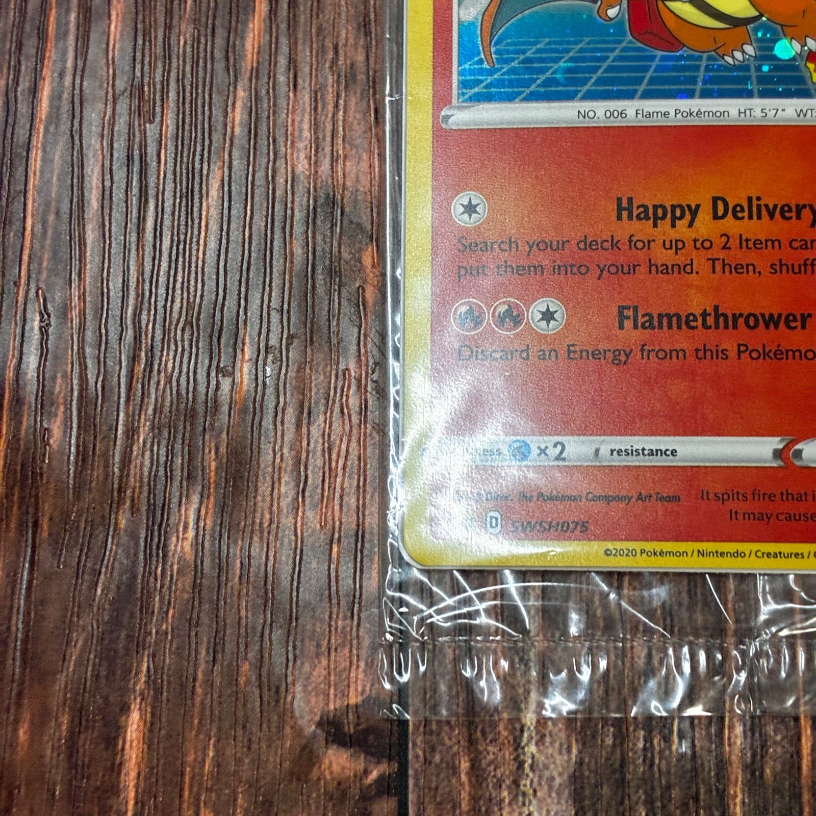  Special Delivery Charizard SWSH 075 プロモ 英語版 海外 ポケモンカードゲーム トレーディングカード