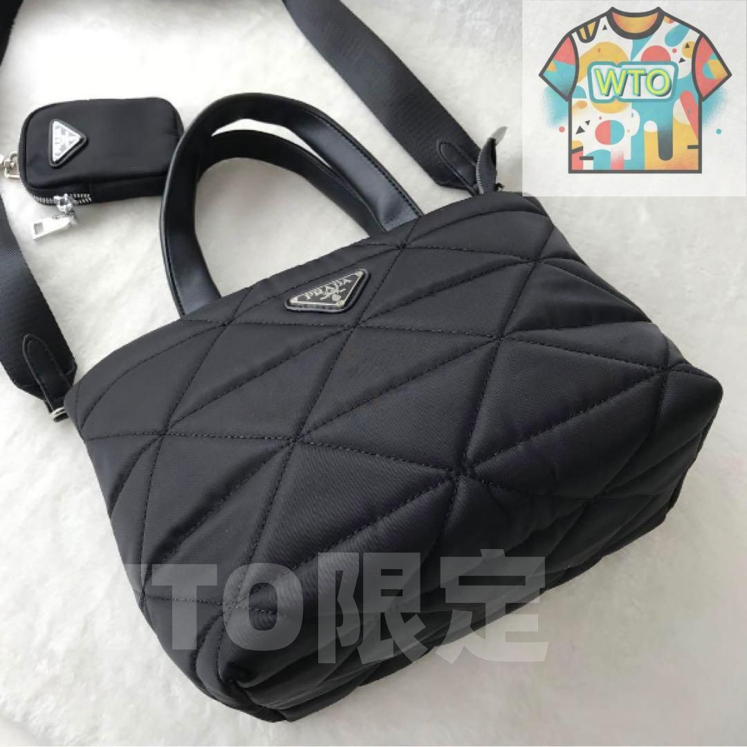 新品】PRADAショルダーバッグ ノベルティ - メルカリ