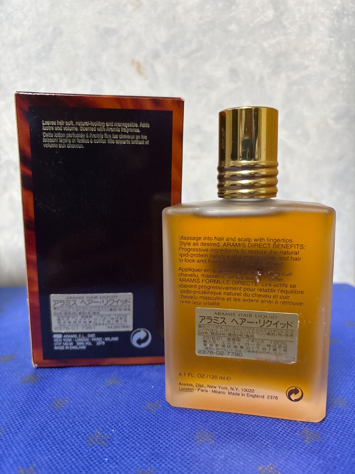 aramisアラミス　ヘアリキッド　120ml エスティーローダー アラミスヘアーリキッド120ml未使用 BOX / - メルカリ