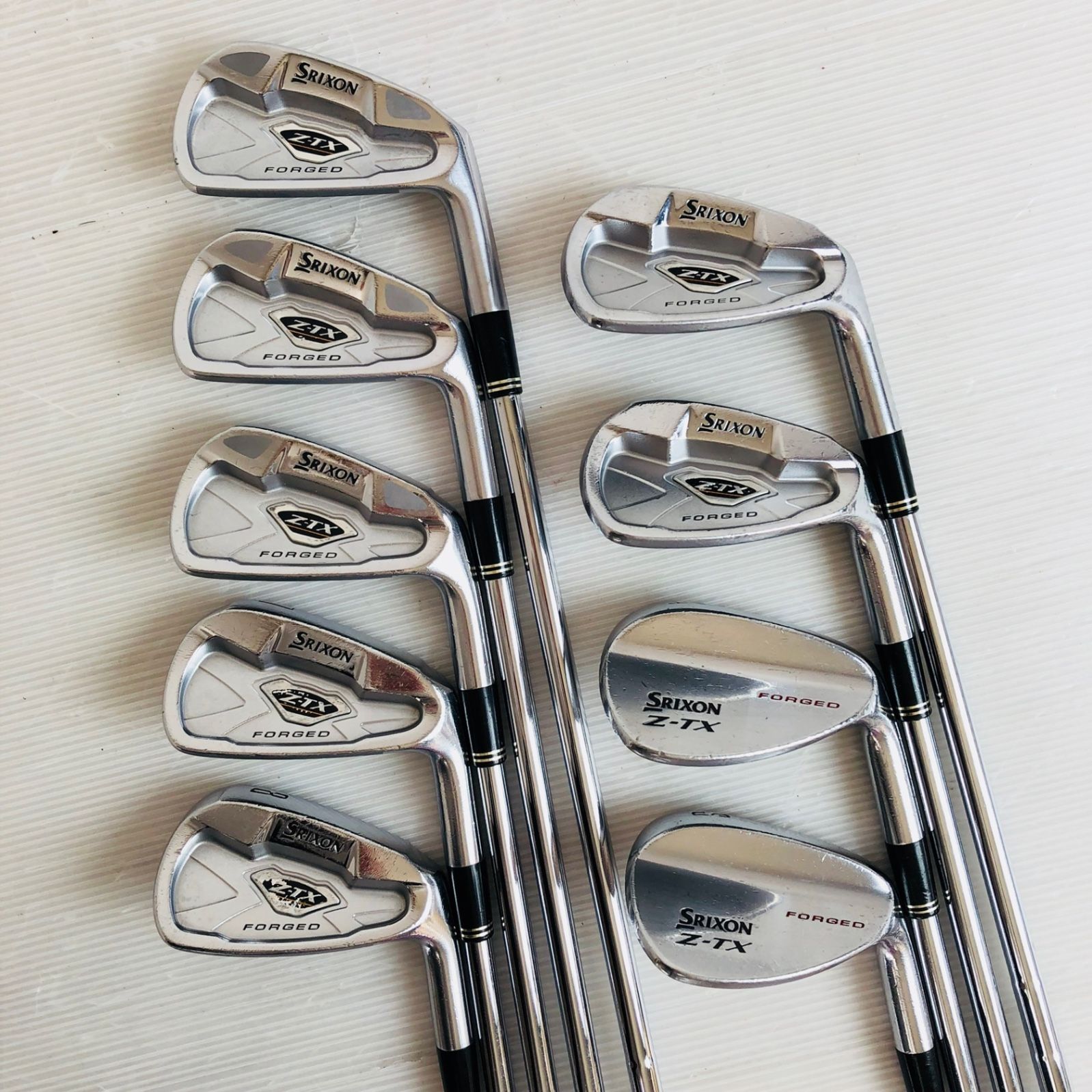 SRIXON スリクソン Z-TX FORGED フォージド 9本 メンズ ゴルフ クラブ