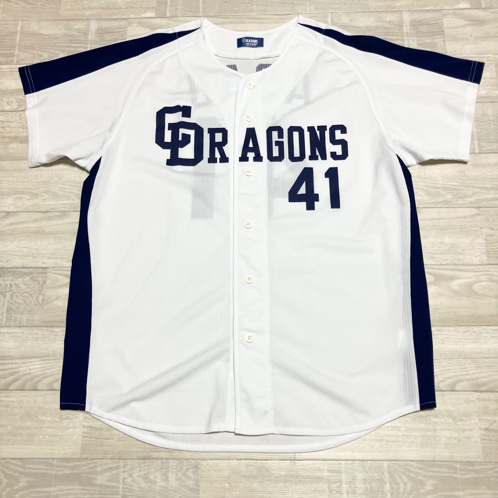 当時物　中日ドラゴンズ　ユニフォーム 41 浅尾拓也　超レア　M-L 中日ドラゴンズ ⭐️41浅尾拓也 ⭐️レプリカ ユニフォーム - メルカリ