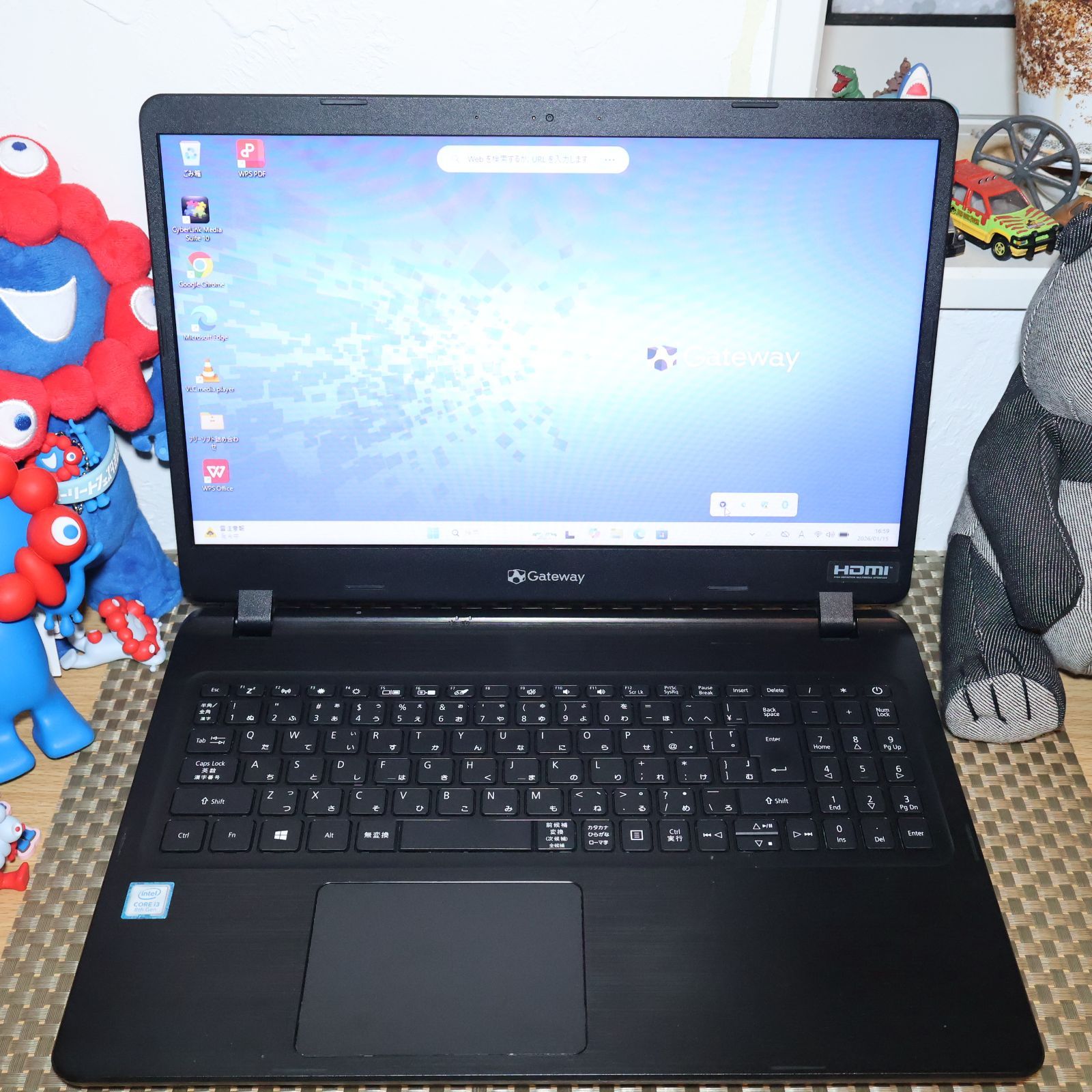 良品！Win11公式対応Corei3/メ8G/新品SSD/DVD/無線/カメラ - メルカリ