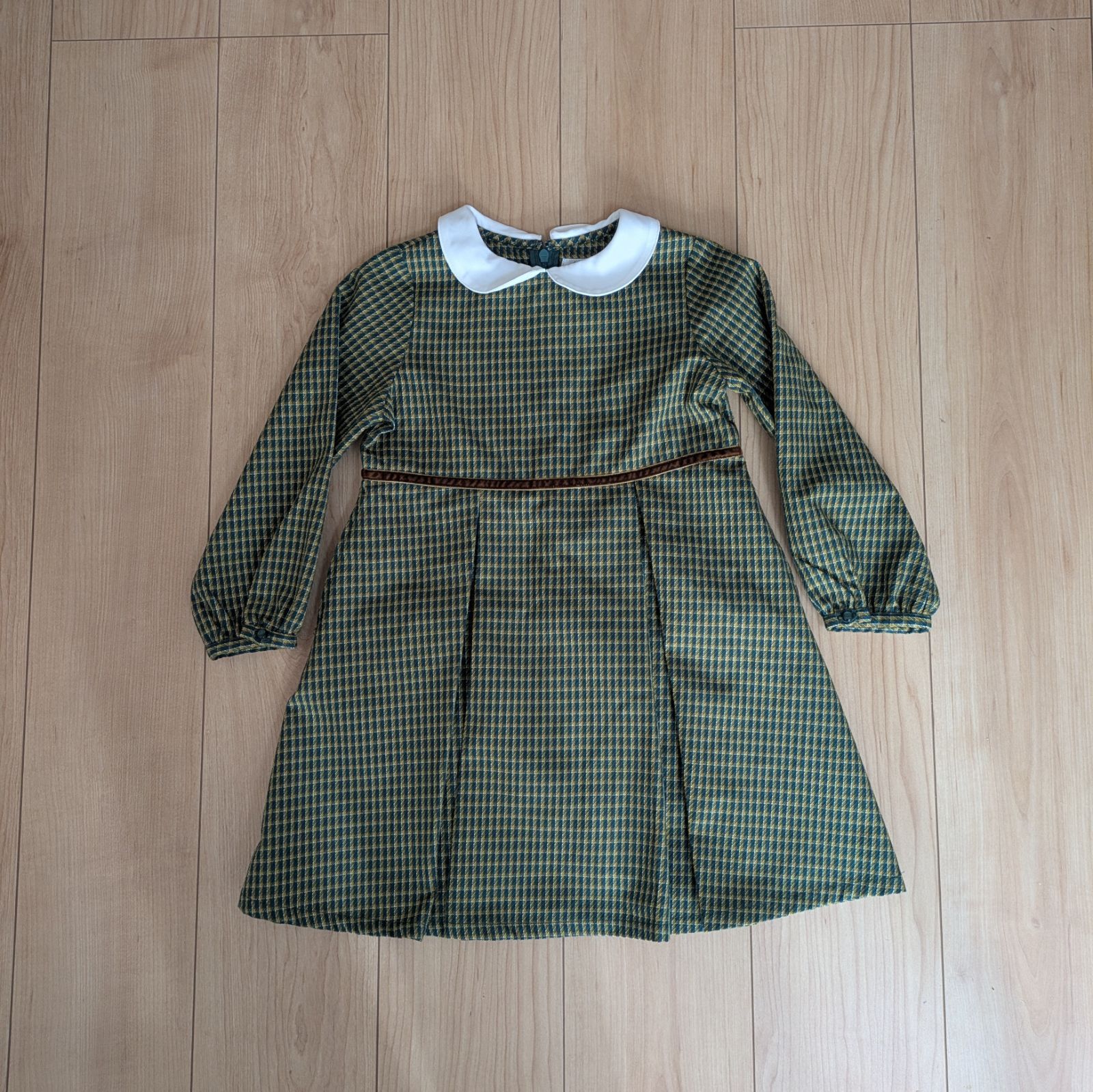 B:MING by BEAMS セレモニー チェック ボレロ＆ワンピース セット