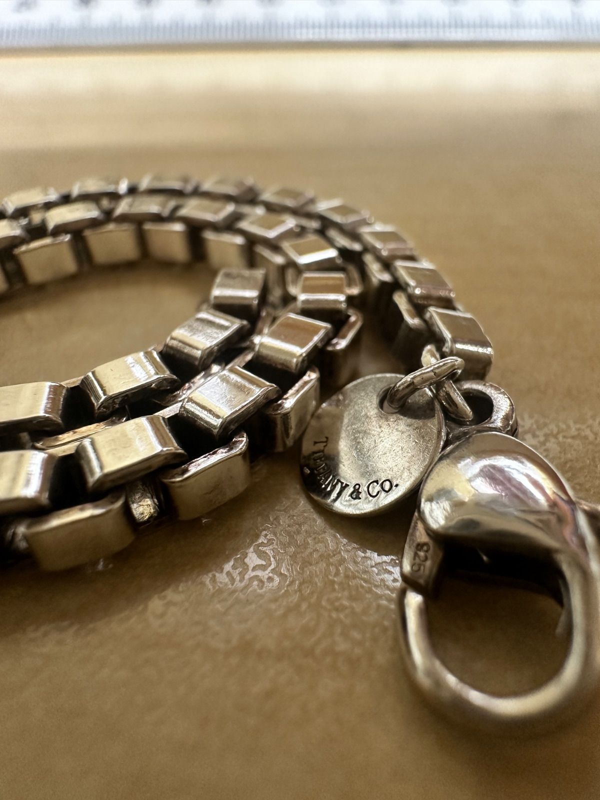 TIFFANY&CO. ティファニー ベネチアンリンクブレスレット 925 19.5cm 