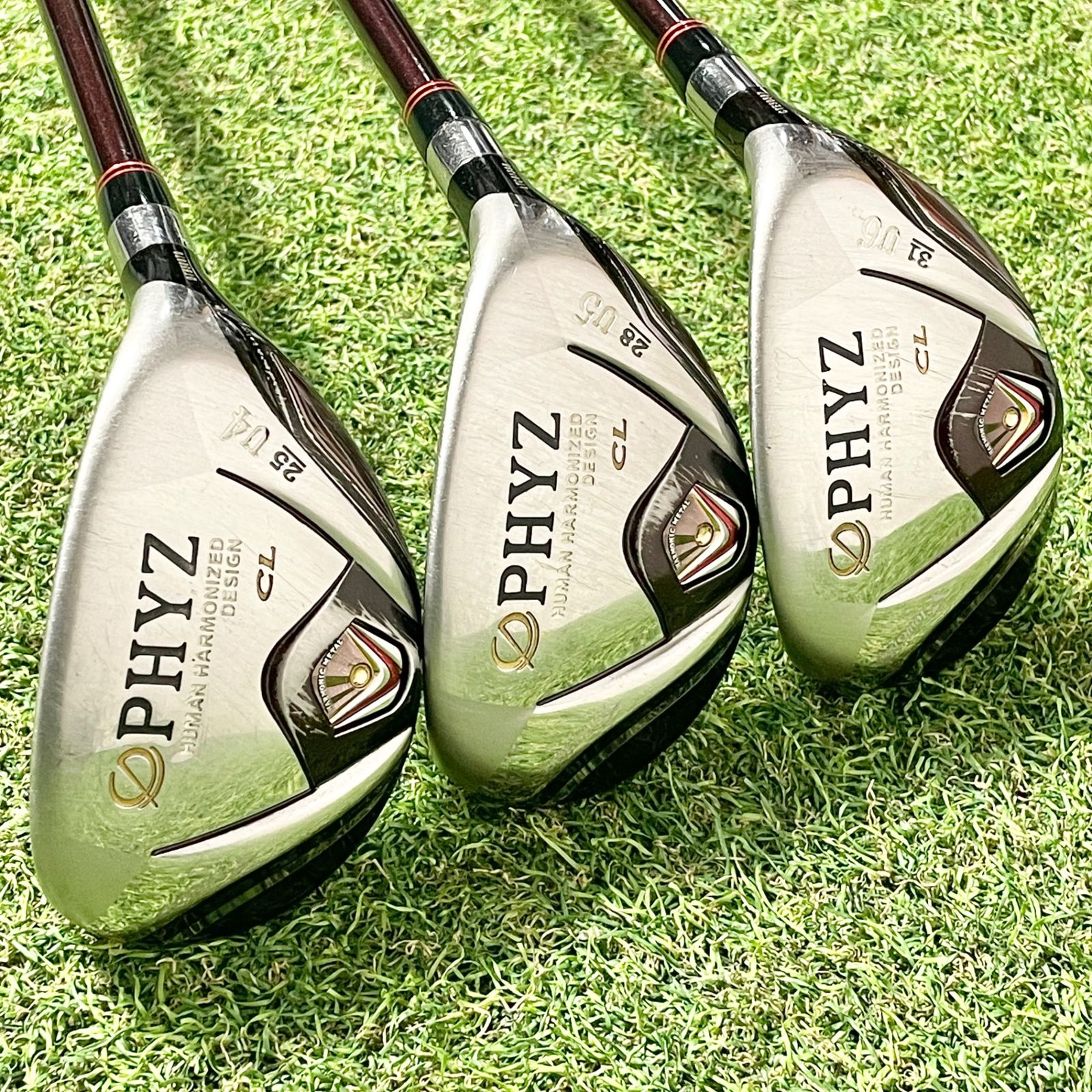 レディース ブリヂストン PHYZ ユーティリティ3本セット (4,5,6) ブリヂストン PHYZ III CL レディス ユーティリティの試打レビュー