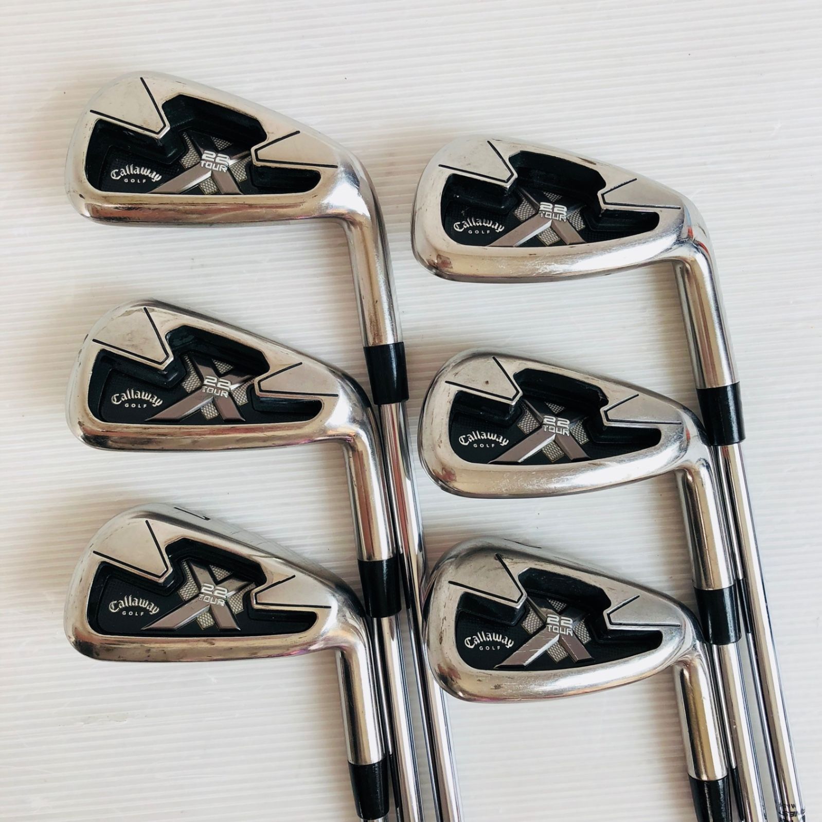 Callaway キャロウェイ X-22 TOUR ツアー 6本 メンズ ゴルフ クラブ