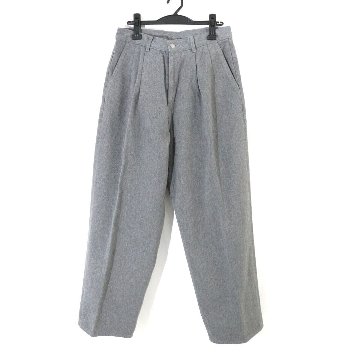 Graphpaper グラフペーパー 21SS Colorfast Denim Two Tuck Pants 