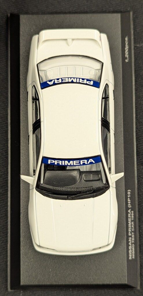 京商 1/43 NISSAN PRIMERA (HP10) NISMO TEST CAR 1994 03312B - メルカリ