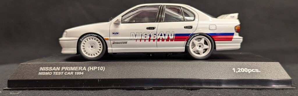 京商 1/43 NISSAN PRIMERA (HP10) NISMO TEST CAR 1994 03312B
