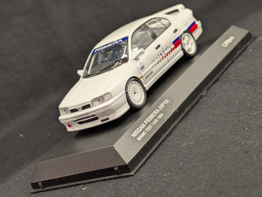 京商 1/43 NISSAN PRIMERA (HP10) NISMO TEST CAR 1994 03312B - メルカリ