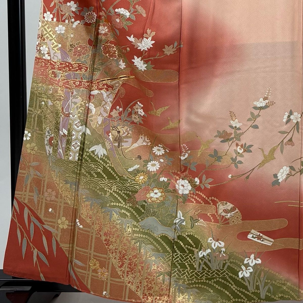 訪問着 身丈162.5cm 裄丈65cm 超値下げ！【Yy】仕立済☆訪問着