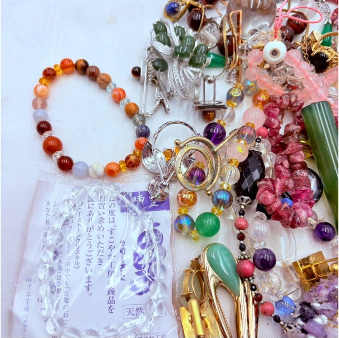 D*7様 アクセサリー まとめ売り イミテーション ジャンク品 ①