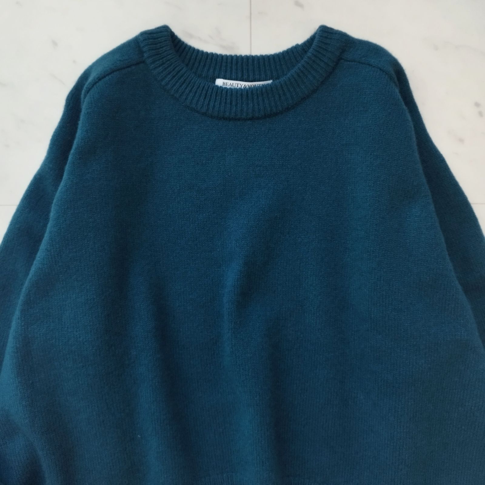 極美品【ビューティアンドユース ユナイテッドアローズ】クルーネック 