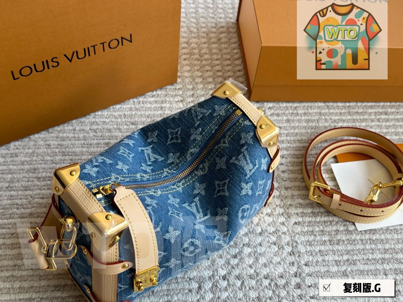 今日特価】LV 25 Trunk Soft Box Bag - ルイ・ヴィトン 25 トランク