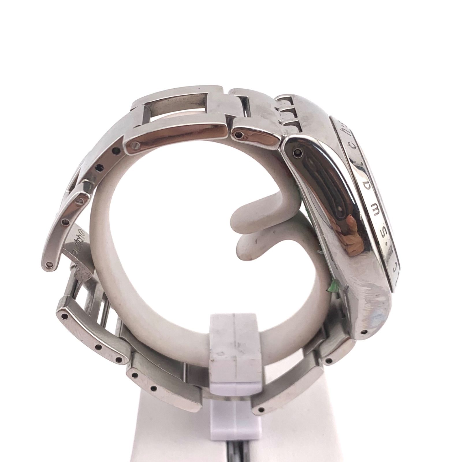 中古】Swatch AG 1999 クロノグラフ 腕時計 シルバー/ブラック ユニ 