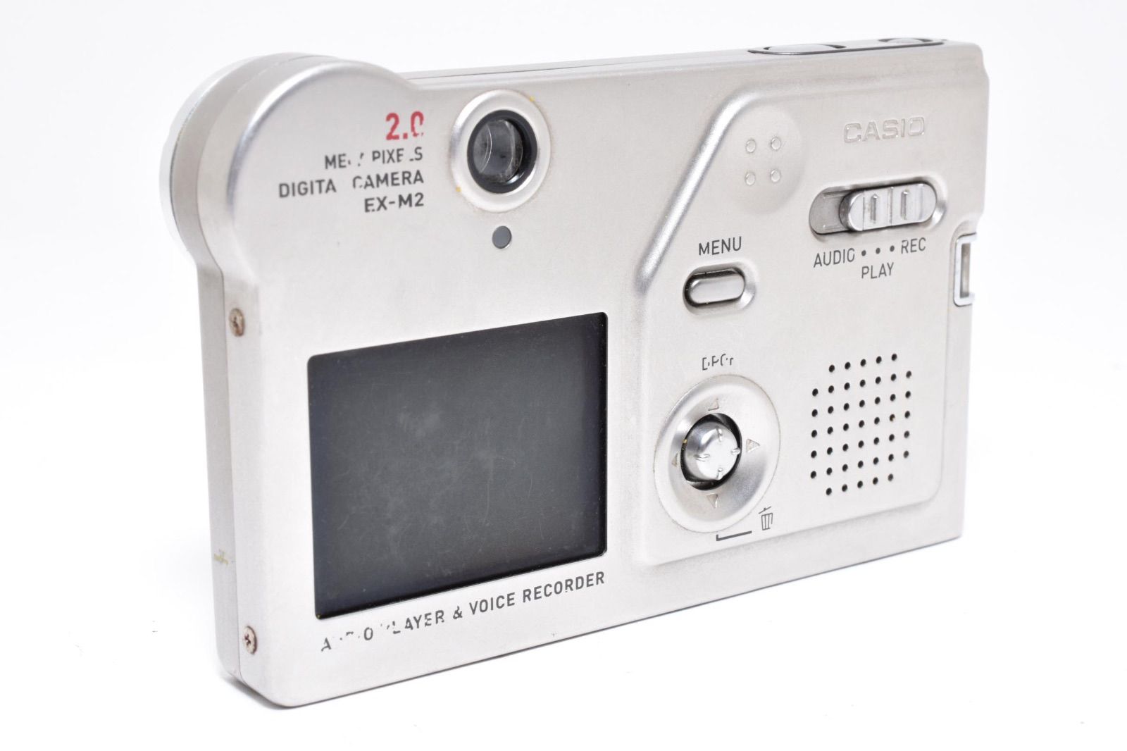 カシオ CASIO EXILM EX-M2 シルバー コンパクトデジタルカメラ - メルカリ