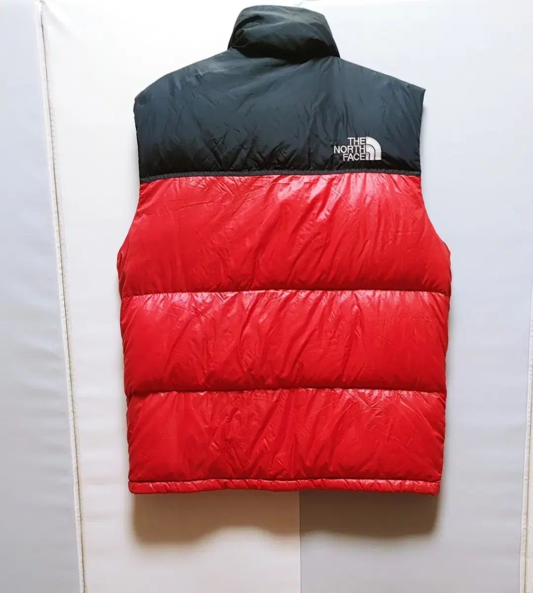 XL THE NORTH FACE ザノースフェイス ヌプシ ダウンベスト 700 レッド