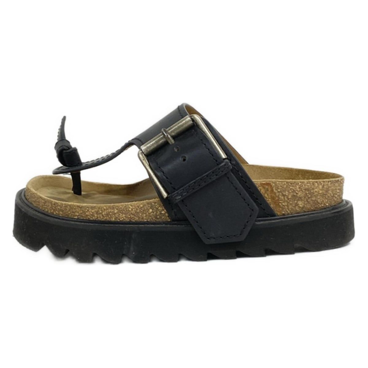 ACNE STUDIOS(アクネ ストゥディオズ) サンダル 36 レディース - 黒