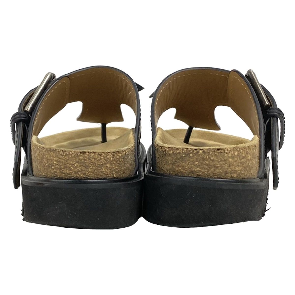 ACNE STUDIOS(アクネ ストゥディオズ) サンダル 36 レディース - 黒