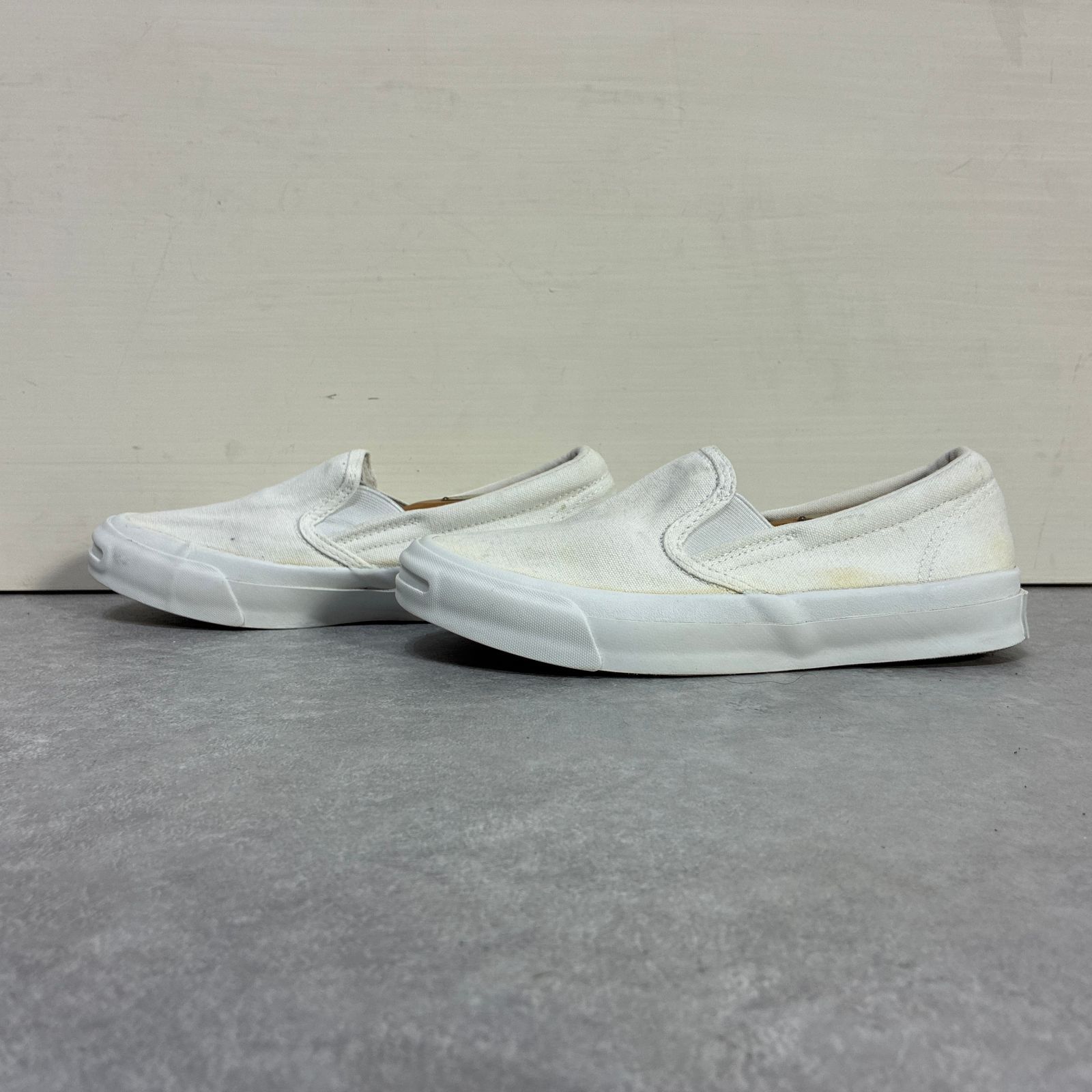 CONVERSE JACK PURCELL SLIP-ON ホワイト 白 ジャックパーセル 
