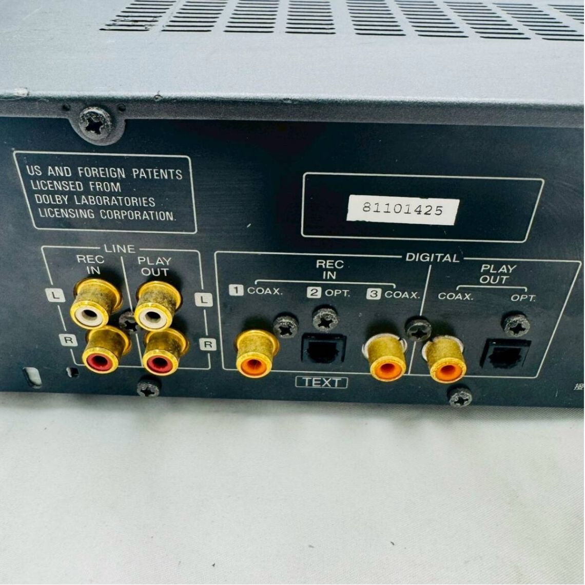 KENWOOD DMF-7003 ミニディスクレコーダー 通電確認済 高級MDデッキ