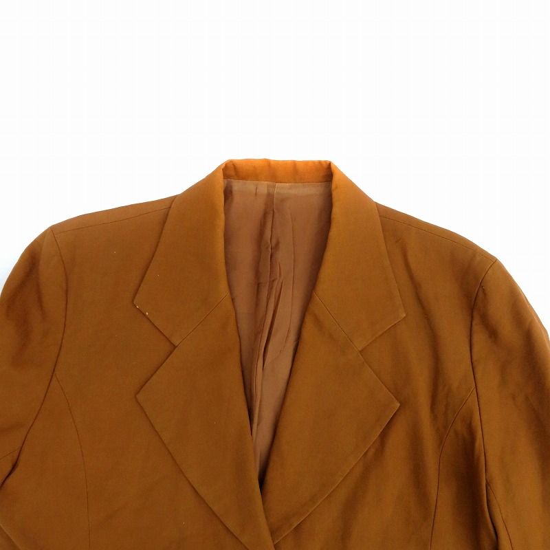 ケンゾー KENZO テーラードジャケット シングルボタン 総裏地 ミドル丈