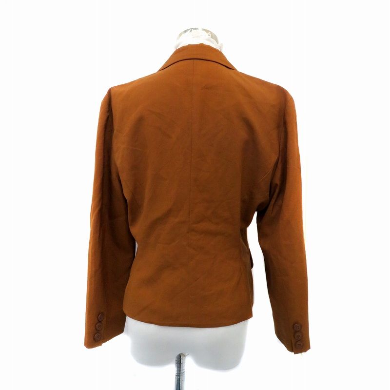 ケンゾー KENZO テーラードジャケット シングルボタン 総裏地 ミドル丈