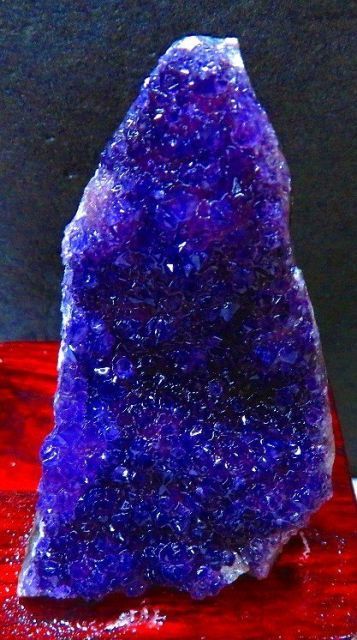 ウルグアイ産☆ 天然水晶☆絶品超濃い濃い超美しい☆アメジスト