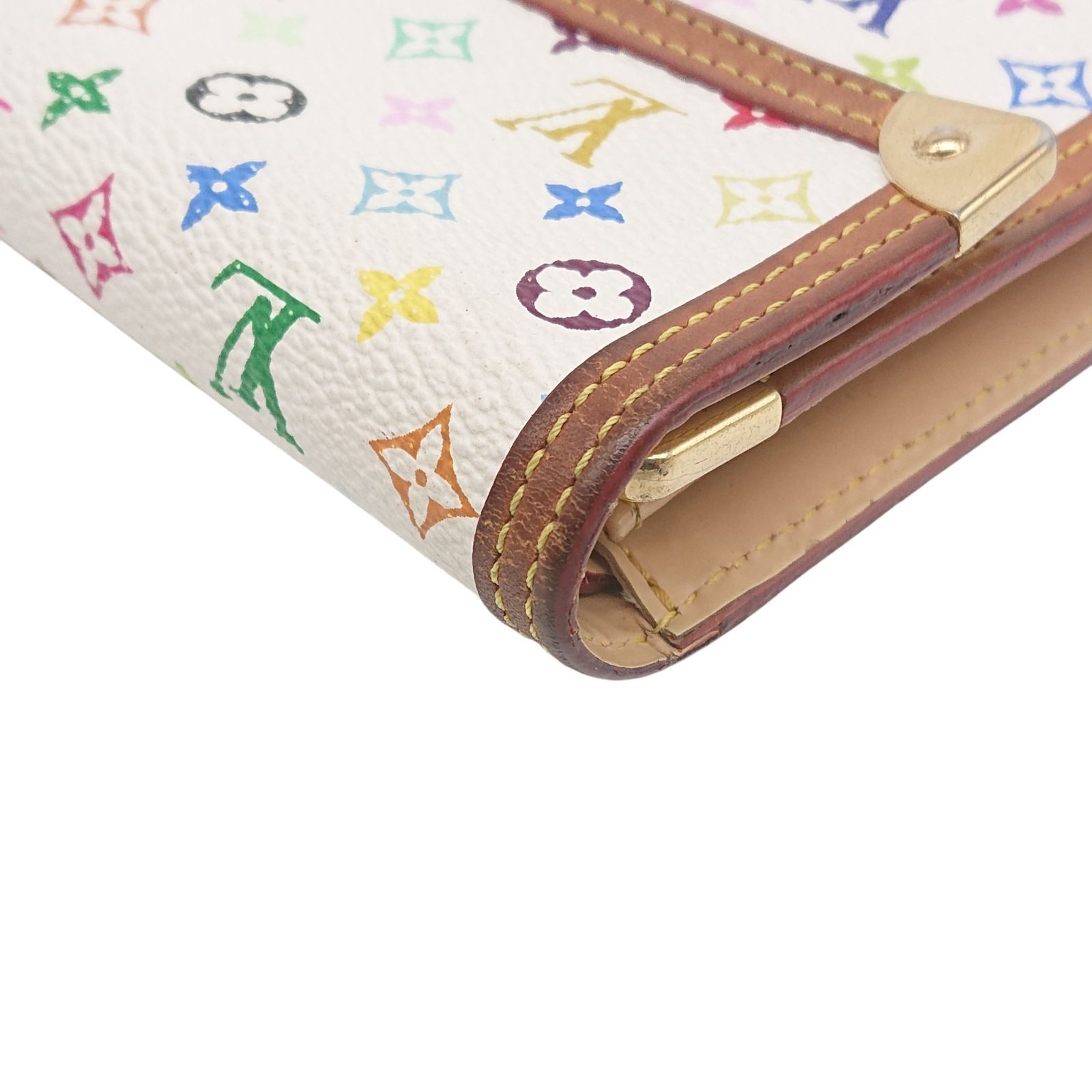 LOUIS VUITTON ルイ ヴィトン マルチカラー ポルトトレゾール