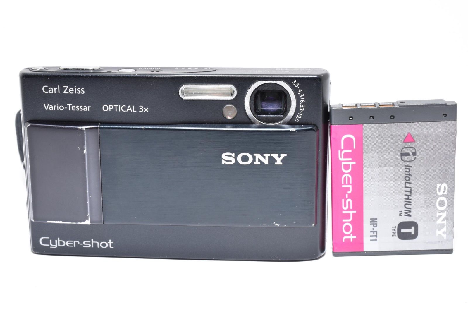 SONY Cyber-shot DSC-T10 動作確認済 メモリカード 付き SONY Cyber