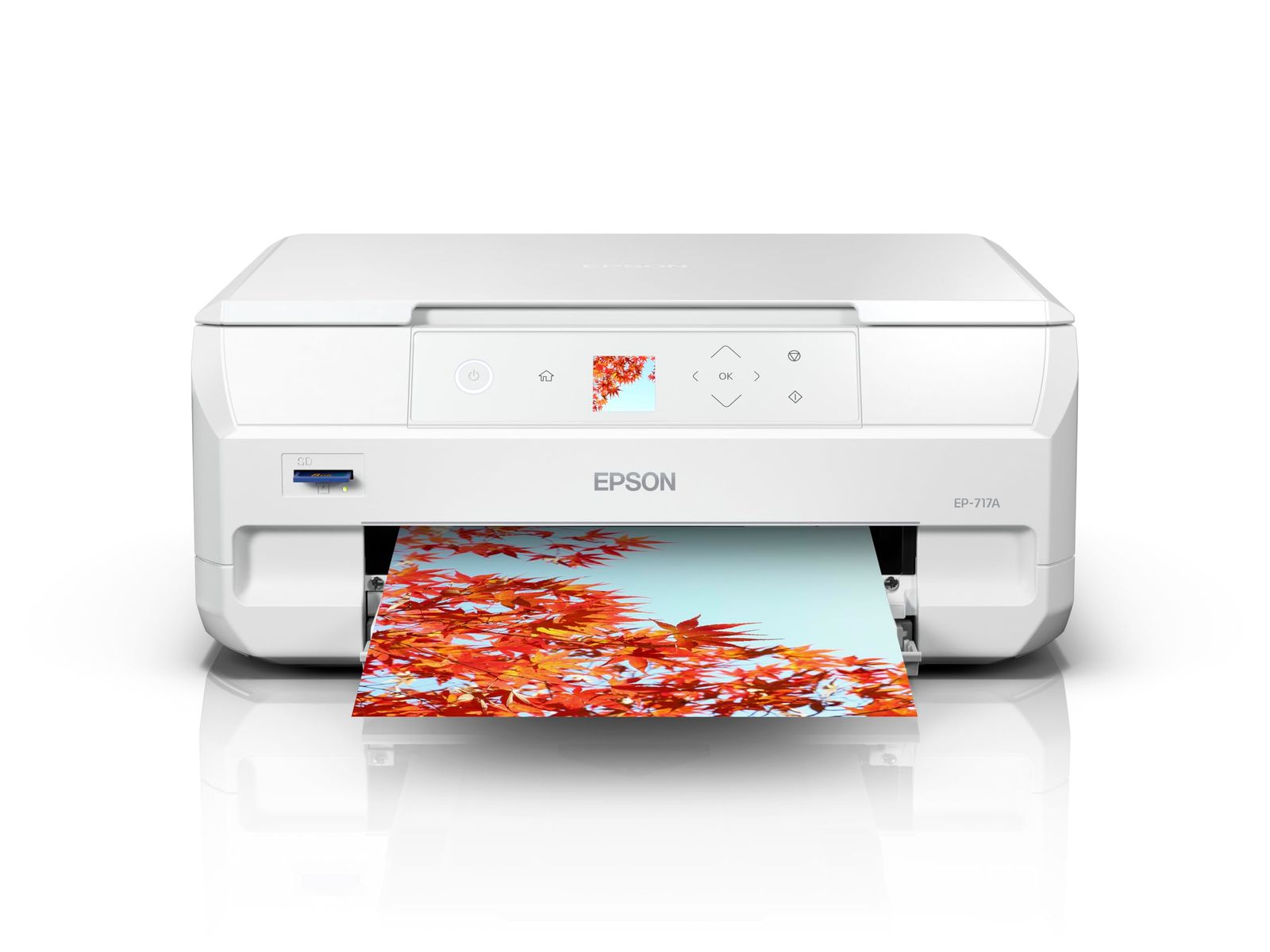 新品 エプソン プリンター A4インクジェット複合機 カラリオ EP-717A 6