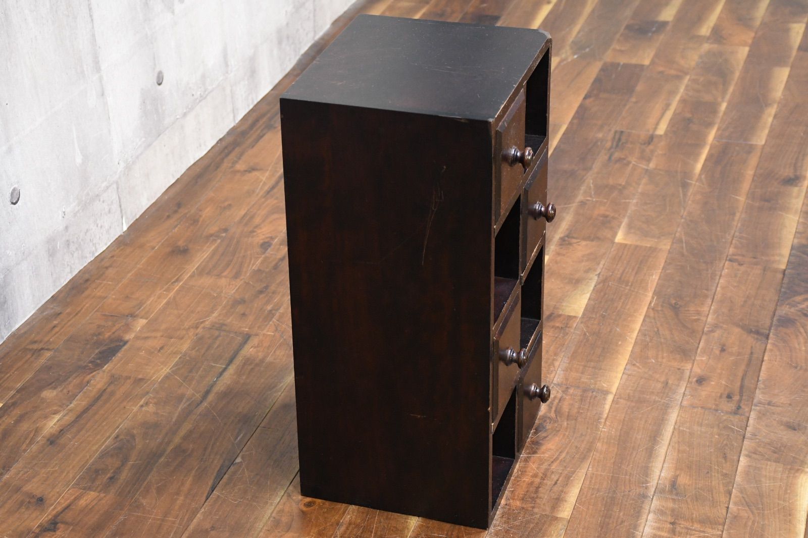 FAC19 北海道民芸家具 小物入れ 小引出し カバ/樺無垢材 ミニ