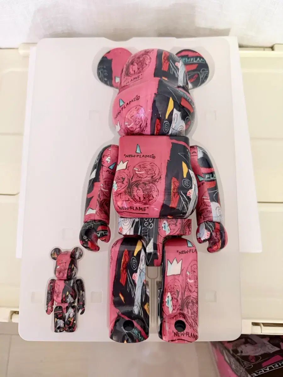 BE@RBRICK(ベアブリック) アンディ・ウォーホル バスキア 1탄 400&100