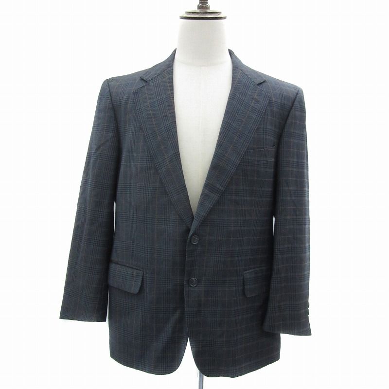 ダンヒル dunhill スーツ テーラードジャケット ミドル丈 シングル