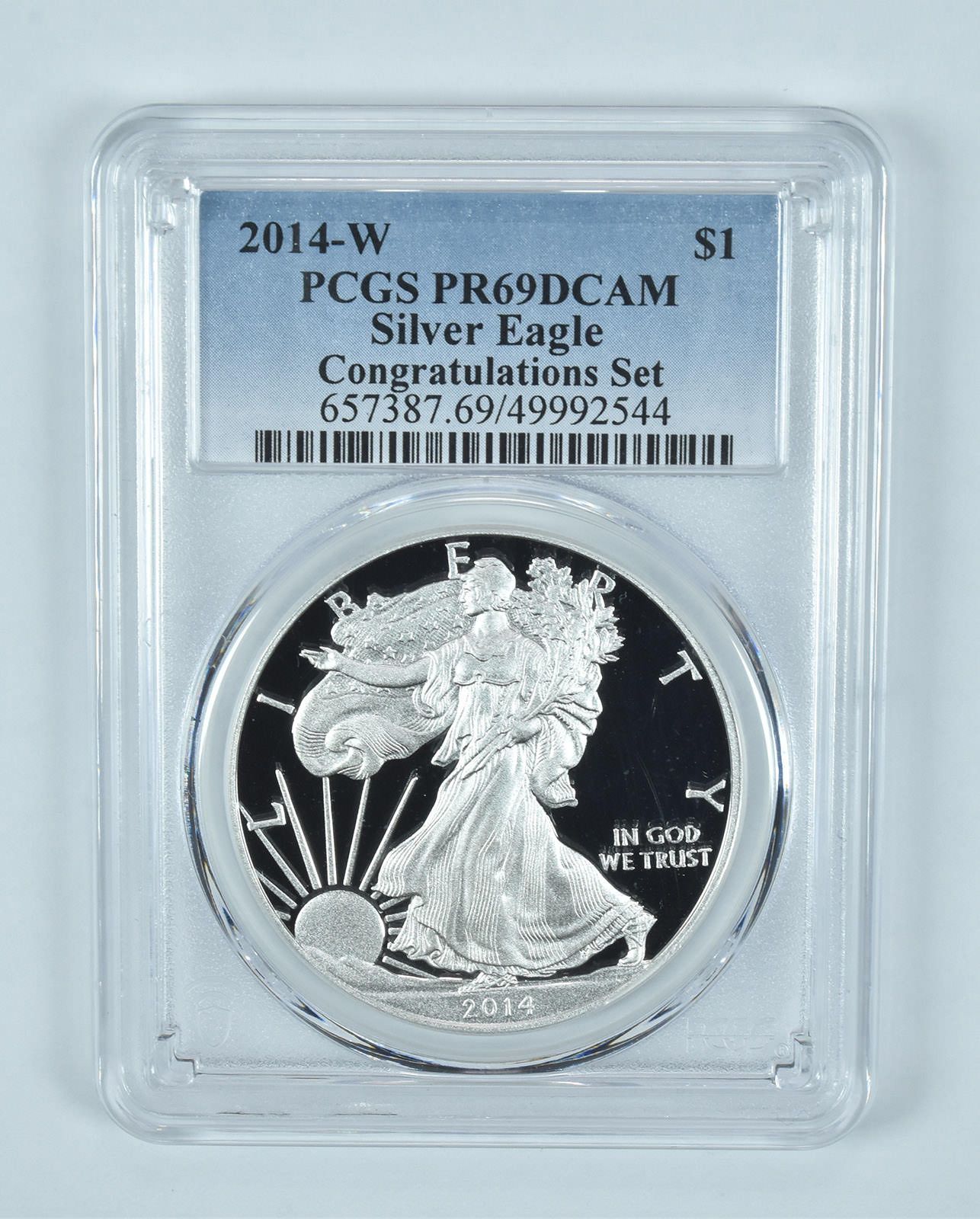 2014-W アメリカン シルバー イーグル コングラチュレーション セット